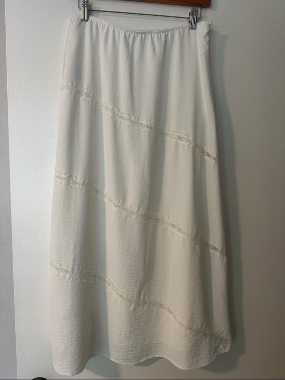 Boho Skirt with Lace Detail